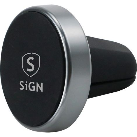 Soporte Magnético para Teléfono Móvil Universal para Coche - Plata
