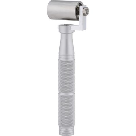 Rouleau à pression plat en acier inoxydable de 40 mm pour l'application de papier peint (outil manuel) (1/5)