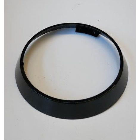 Anneau collerette polycarbonate noir D2L Ø 255x33mm pour hublot L'Ebenoid