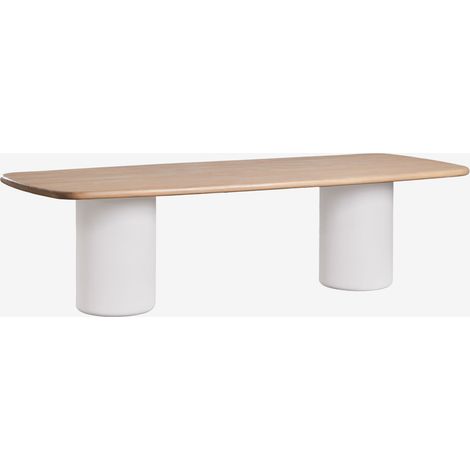 Table à manger rectangulaire 270x110 cm en bois d'acacia Bogota SKLUM (1/5)
