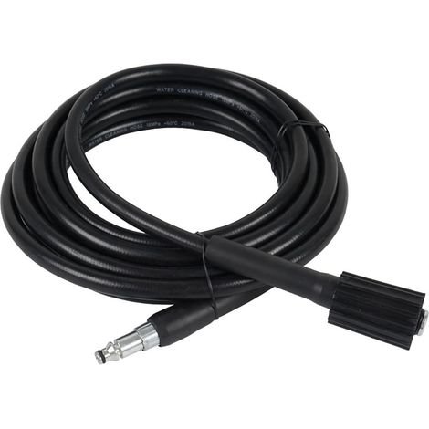 Tuyau de Nettoyage Haute Pression 15M Compatible avec Certains Bosch et de Autres Marques, M22-14mm, Tuyau de Rechange pour Machine de Nettoyage de jet de Voiture de Jardin (1/5)