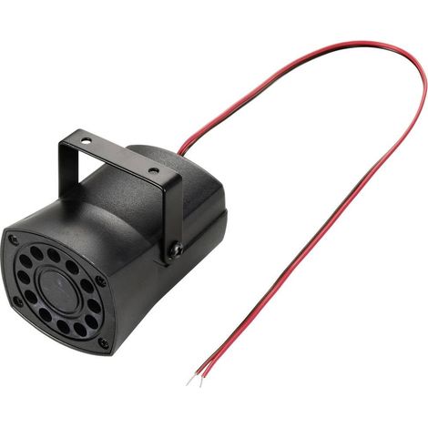 TRU COMPONENTS TC-10302760 Générateur de signal piézo Bruit généré: 105 dB Tension: 12 V/DC sirène 1