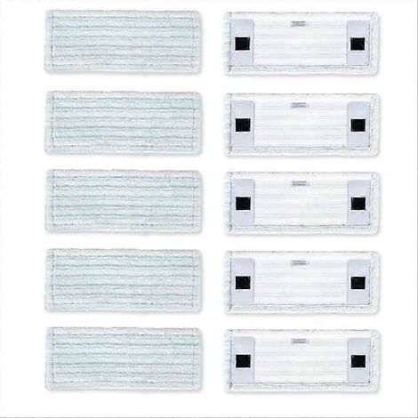 Lot de 10 balais vapeur Leifheit compatibles avec le modèle Clean Twist M DP WHBYV (1/4)
