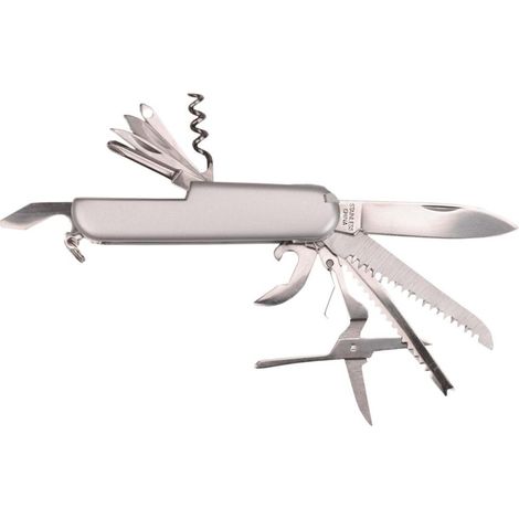 Coltello tascabile a 11 lame, in acciaio inossidabile (1/2)