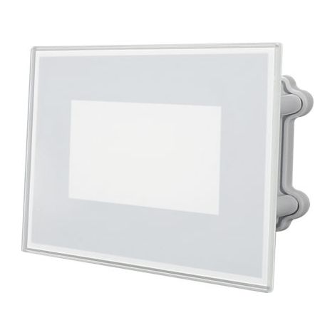 Lampada Incasso Parete LED Quadro in vetro, 5W IP65 Luce Calda 3000K
