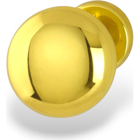 Pomello Ø75 mm maniglia in ottone lucido per porte HOPPE FAMOS (1/2)