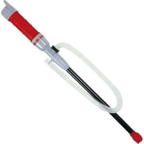 Pompe À Piles - Débit 1,5 À 2 L/min - Pour Liquides Non Inflammables Jusqu'à 50 °C - Rouge - 1 Pièce (1/5)