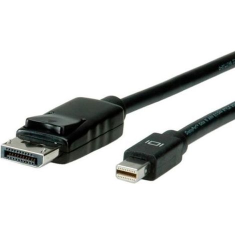 Value Câble DisplayPort DP M - Mini DP M 5,0m, 5 m, DisplayPort, Mini DisplayPort, Mâle, Mâle, Noir (1/2)