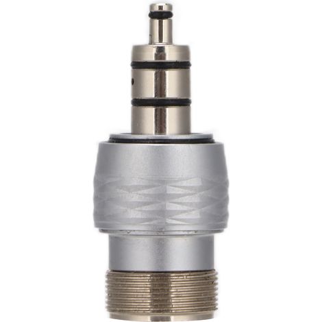 Adaptateur pour pièce à main dentaire haute vitesse 2 trous, convertisseur en acier inoxydable (1/5)