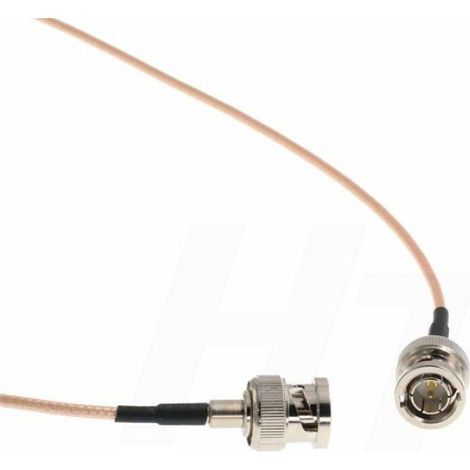 Câble Video BNC-BNC - 3G SDI 4K - RG179 Blindé 75 Ohm - Pour Systèmes Vidéo Professionnels - 1 m (1/4)