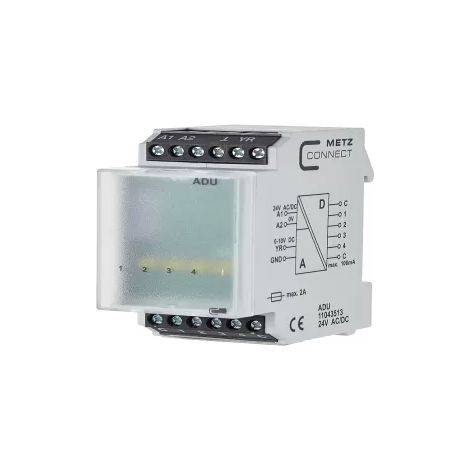 Analog-Digital-Wandler 24, 24 V/AC, V/DC (max)  Metz Connect 11043513  1 St. (1/2)