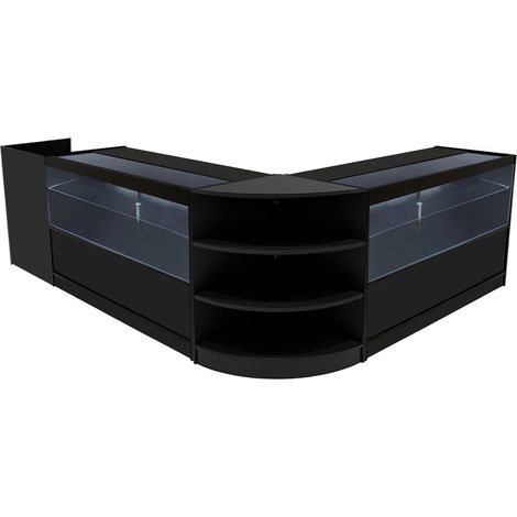 Eclipse LED Shop Counter Set LM60, TB60 & 2 x C1500 - Black (1/5)