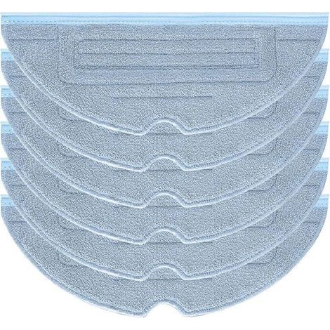 Pack of 6 cleaning wipes for Roborock S7 Pro Ultra, S7 MaxV, Ultra S7 Plus and S7 Max robot vacuum cleaners. Accessories and spare parts for Roborock S7, T7s and T7s Plus robot vacuum cleaner. (1/5)