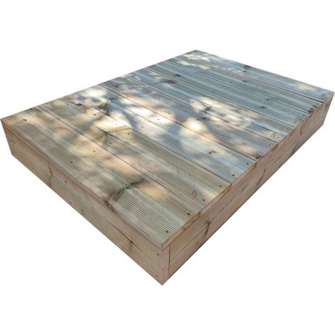 Marche d'escalier modulable 8 planches L-60cm H-17cm – Pour espaces confinés – Compatible avec autres marches Vinuovo