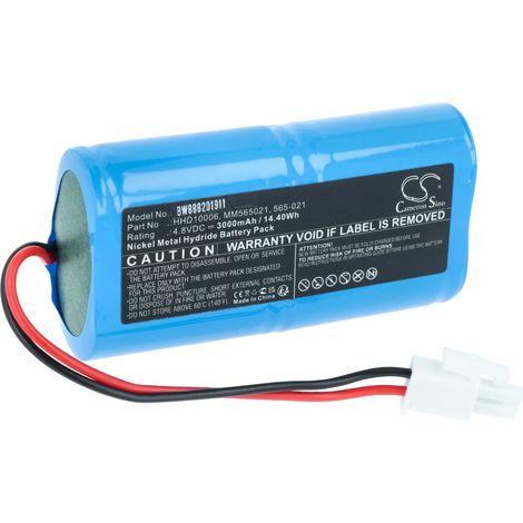 vhbw Batterie compatible avec Mosquito Magnet Independence, Defender, Liberty pièges à moustiques, lampe anti-insecte (3000mAh, 4,8V, NiMH)