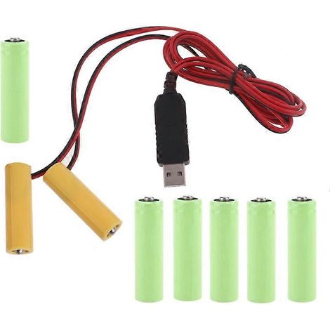 Convertisseur USB vers piles AA 6V écologique (1/5)