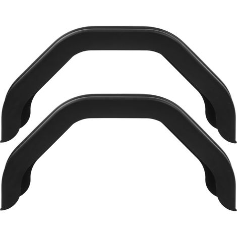 Garde-boue haute résistance pour essieu de remorque, lot de 2, compatible roues 12 et 13 pouces, protection robuste pour caravane, bateau, quad et véhicule utilitaire. (1/5)