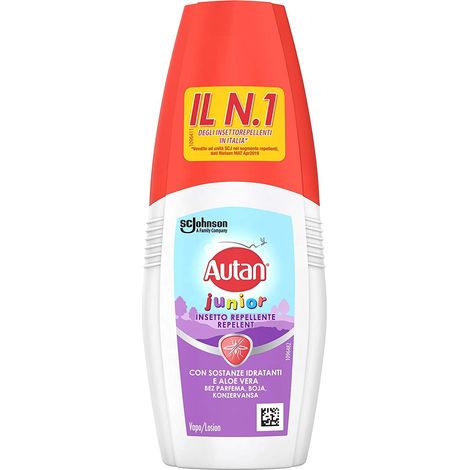 Autan Family Care Junior Vapo Insetto Repellente Antizanzare 100ml (1/4)