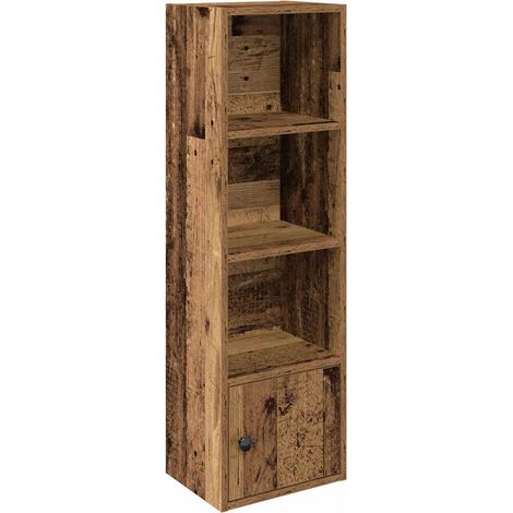 Maison Exclusive - Estantería madera de ingeniería color envejeci (1/5)