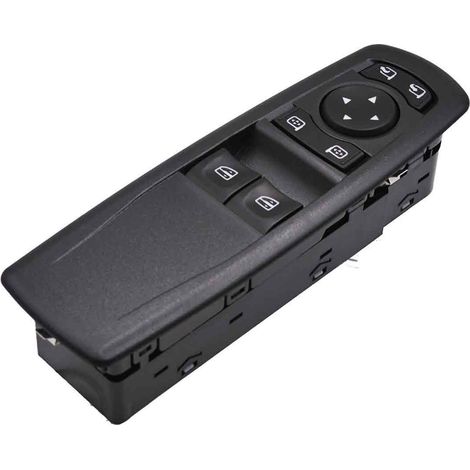 Paar elektrische Fensterheberschalter vorne links (Fahrerseite) für Renault Megane III Coupé 809610009R (1/5)