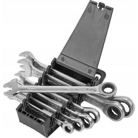 Set chiavi a cricchetto bituxx metallico 8 a 19 mm (1/3)