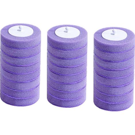 Lot de 24 brosses de toilette jetables murales, remplaçables à domicile-AquaForge (1/5)