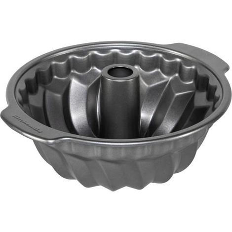 KitchenAid Gugelhupfform 24cm Grau