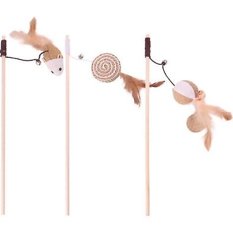 Lot de 3 jouets pour chats (1/3)