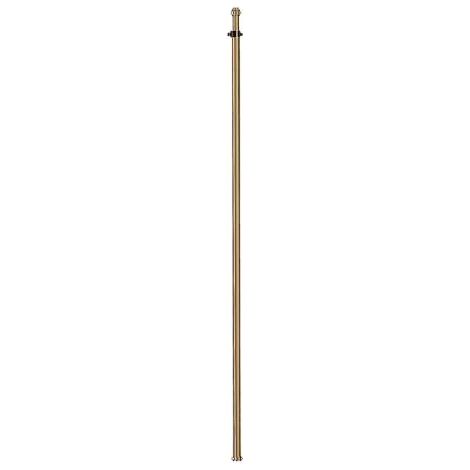 Tube d'extension MESTO, télescopique de 80 à 150 cm, en laiton (1/2)