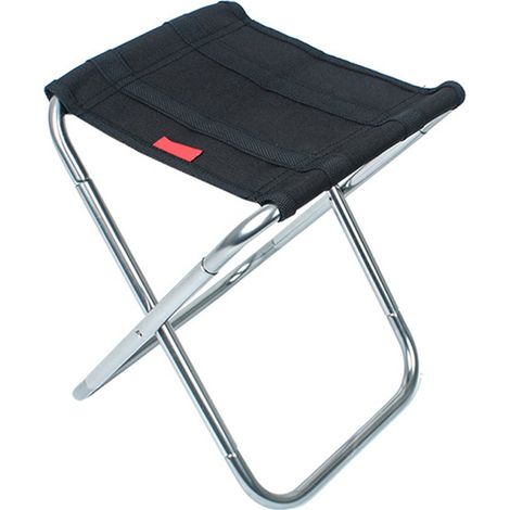 Tabouret De Camping - Aluminium 7075 - Tissu Oxford - Pliable Portable - Pour Randonnée Pique-Nique Et Voyage - 1 Pièce (1/5)