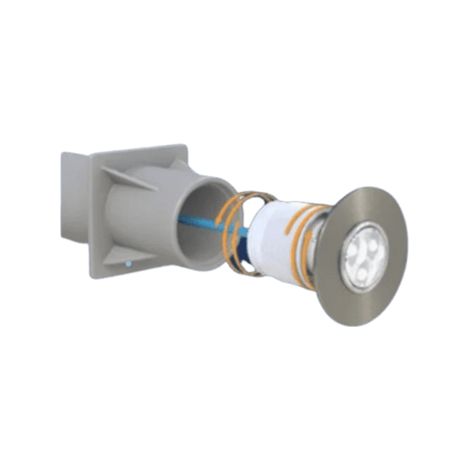 Adaptateur 1,5" / 2" (Ø63mm) pour mini projecteur - CCEI (1/4)