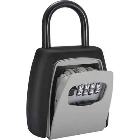 Boite A Clefs Murale, 2 in 1 Mot de passe Boîte de porte de la porte Poignée de porte Coffret Mot de passe Décoration Codelock Livraison Touche de stockage Mot de passe Boîtes de mot de passe