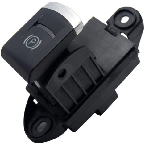 Elektrischer Feststellbremsenschalter, kompatibel mit Audi A6 C6 (4F) von 2004 bis 2010 – 4F1927225A 4F1927225C, Nachbauteil.