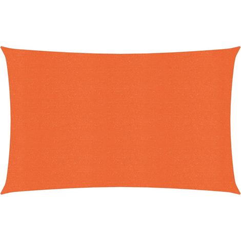 Vela in tessuto per ombrellone 160 g/m² HDPE 2 x 4,5 m arancione 020009237