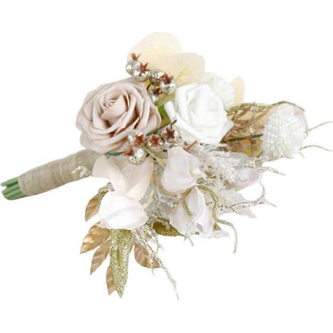 Bouquets de roses artificielles, décorations et cadeaux pour le jour du mariage