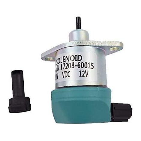 Solénoïde d'arrêt de carburant 17208-60015 17208-60016 17208-60017 17208-60010 convient pour Kubota V1205 V1505 V1305 D1105 D1005 D905 tondeuse pelle tracteur gène (1/2)
