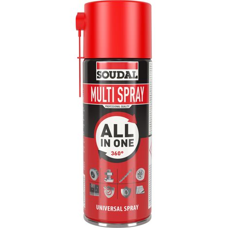 Spray lubricante y protector multiusos Soudal 400 ml