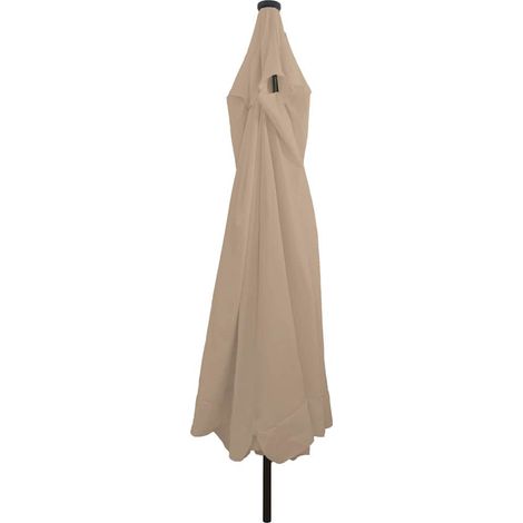 Maison Exclusive - Garten-Sonnenschirm Taupe 395 x 395 x 245 cm P