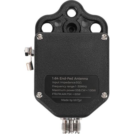 Antenne Demi-onde - Alimentée En Extrémité - Balun 1 64 - 4 Bandes SSB CW FT8 FM FSK - Pour Extérieur - 1 Pièce (1/5)