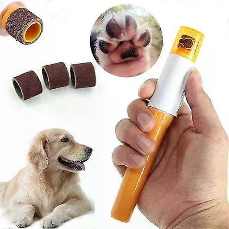 Lime à ongles électrique pour animaux, lime électrique, coupe-ongles, pour chiens et chats, lime à griffes, coupe-ongles (1/5)