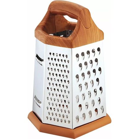 Rallador de cocina Kinghoff KH-4081 de seis filos (1/4)