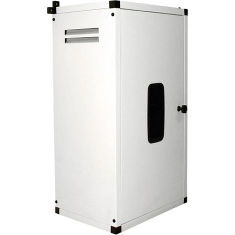 Copricaldaia 102x55x45 in acciaio verniciato bianco GEFERPLAST