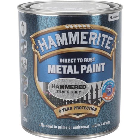 Pintura hammerite hammerlak antióxido secado rápido 750ml (1/2)