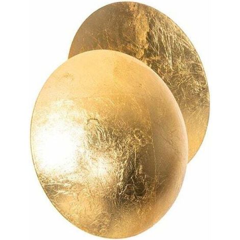 Wall light - 1 light - Ø 200 mm - Gold/Brass - Modern - Indoor lighting