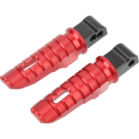 Paire de repose-pieds arrière de moto en alliage d'aluminium T6063 usiné CNC, de remplacement pour Benelli Tornado 252R 2021-2022, rouge (1/5)
