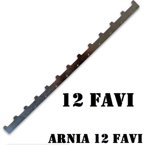 Distanziatore da 12 favi per nido da 12 telaini in lamiera zincata MADE IN ITALY