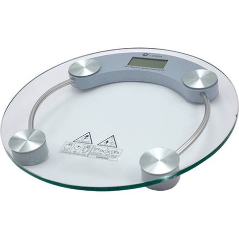 BILANCIA PESAPERSONE DIGITALE portata 180 kg - Ø 33 cm