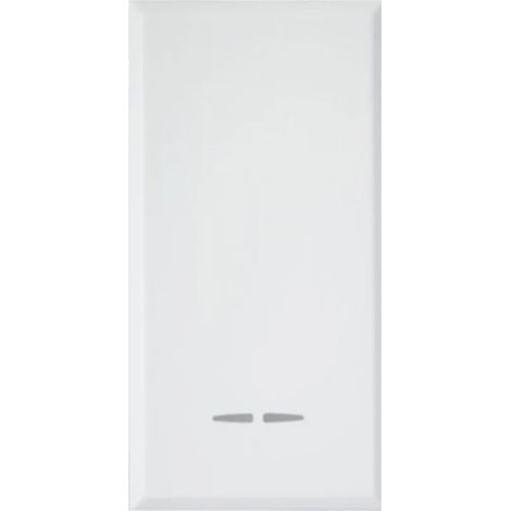 Invertitore unipolare con gemma 1 modulo Bianco Whitek S44 Ave 446004