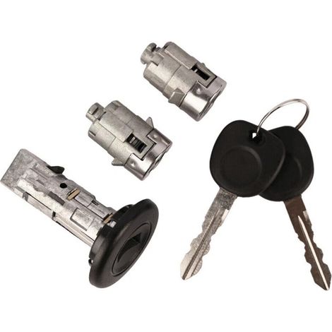 Suitable for Cadillac ignition lock cylinders, left and right door locks, 2 keys, OE: 707835 706592 598007 (1/4)