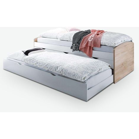 Nele  Legno laminato - Marrone chiaro / bianco (1/4)